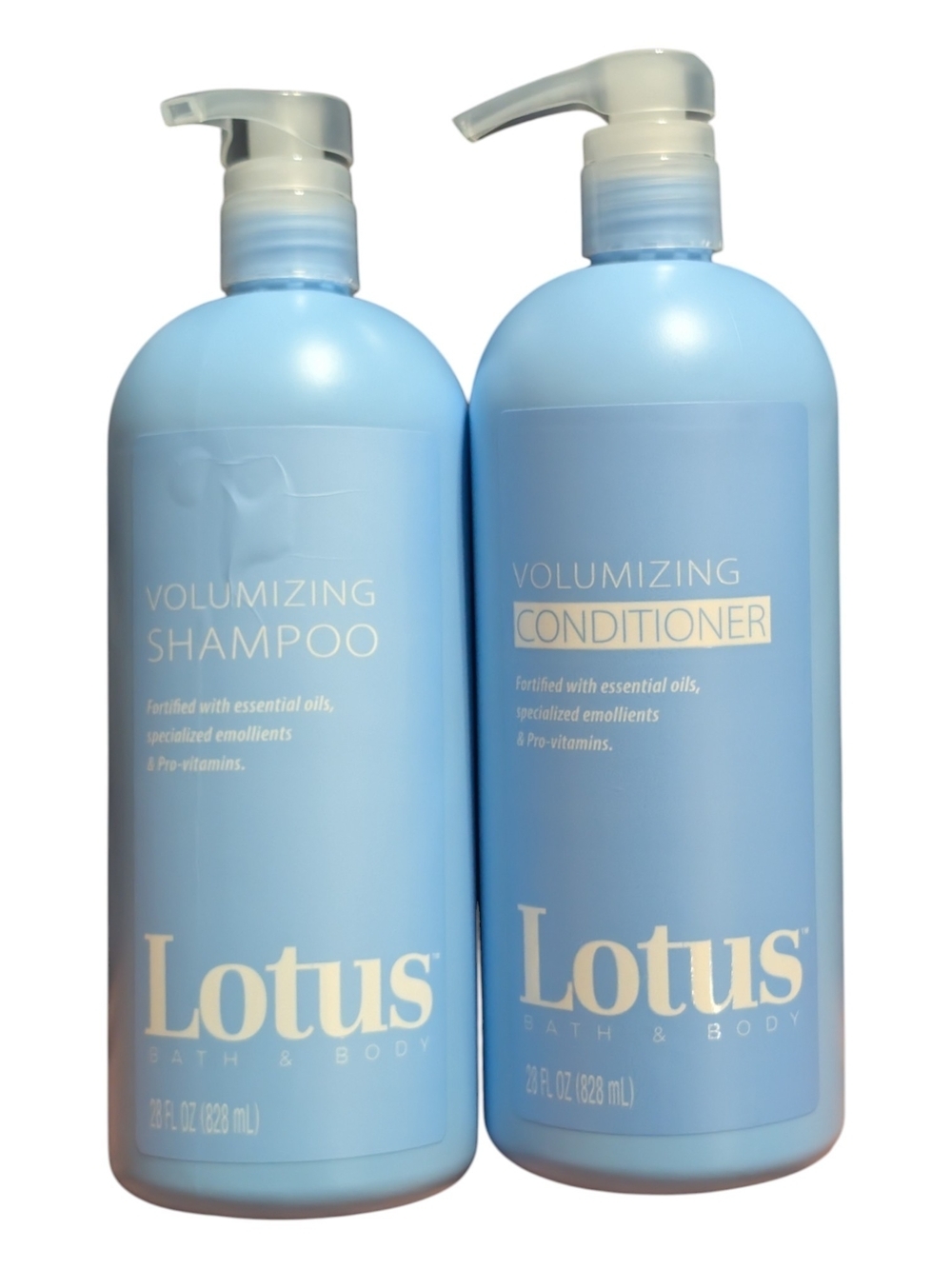 Lotus Volumizing Shampoo & Conditioner Set
